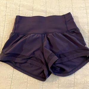 Navy blue Lululemon shorts size 2